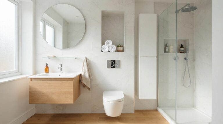 kleine badkamer inrichten